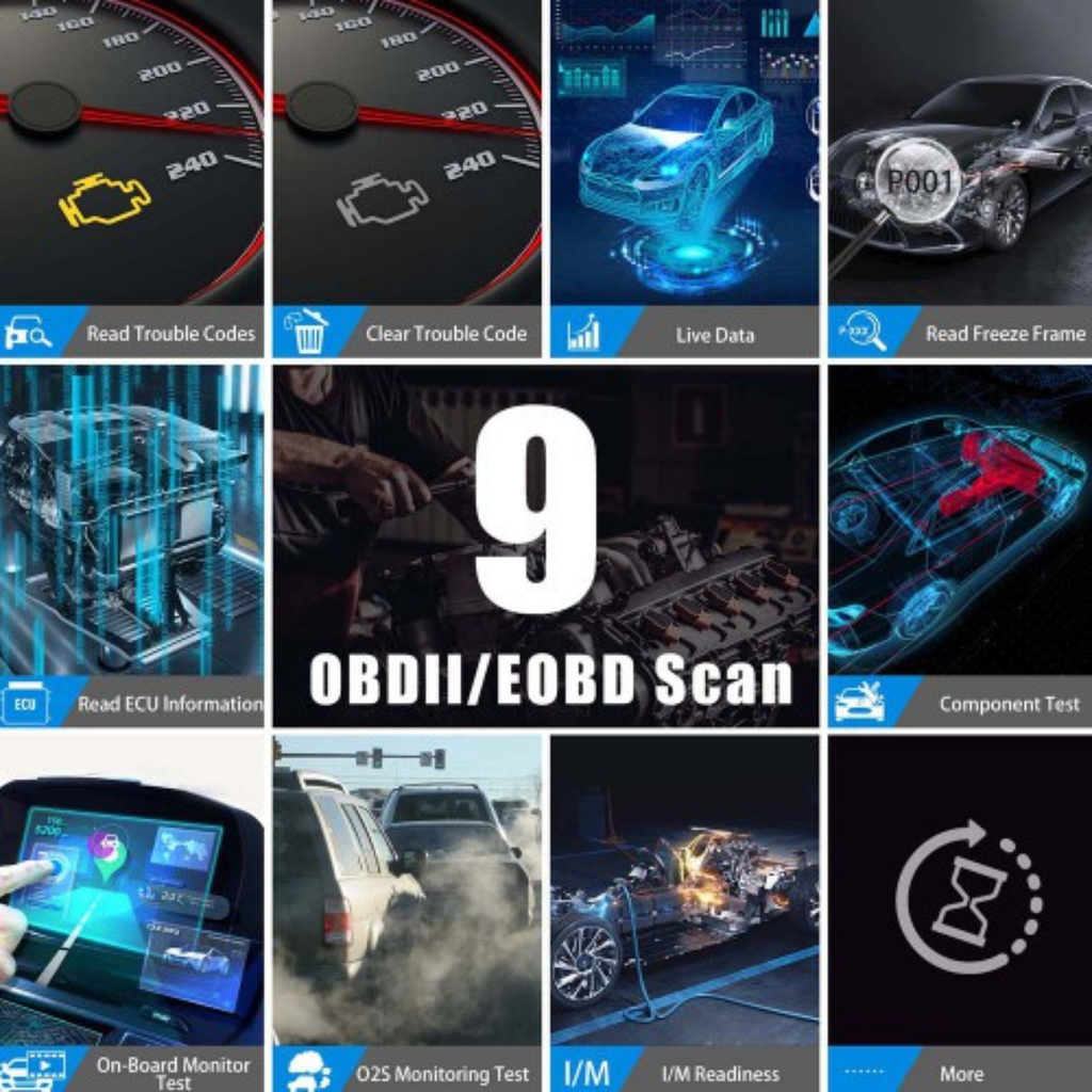 XTOOL A80 Pro OBD2 Diagnostic Scanner ECU Programming Coding Key Programmer Bi-Directional Scan Tool