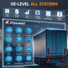 Load image into Gallery viewer, FOXWELL HD500 Heavy Duty Truck Scanner With DPF Regen ABS SRS OBD2 Scanner