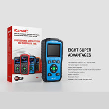 Load image into Gallery viewer, iCarsoft i820 OBDII Car Diagnostic Scanner Tool Code Reader OBD2 CAN