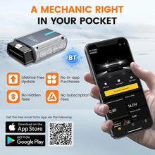 Load image into Gallery viewer, ANCEL Echo OBD2 Scanner Bluetooth All System Diagnostic Tool for iOS Android