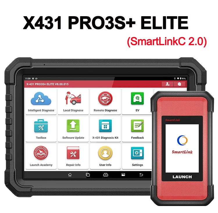 LAUNCH X431 PRO3S+ ELITE PRO5 OBD2 Scan Tool Codes Reader Car Fault Code Scanner