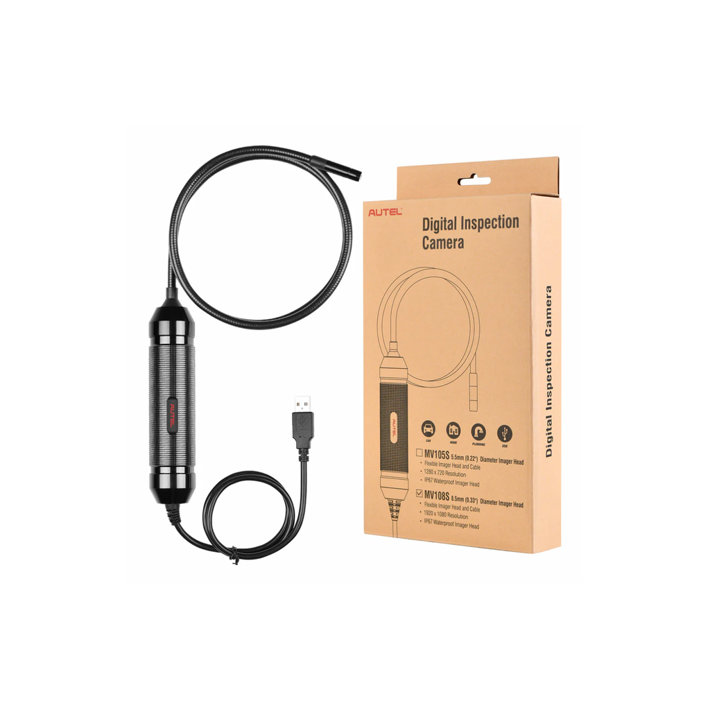 Autel MV108 8.5mm Maxisys Borescope Add On Digital Inspection Camera Videoscope