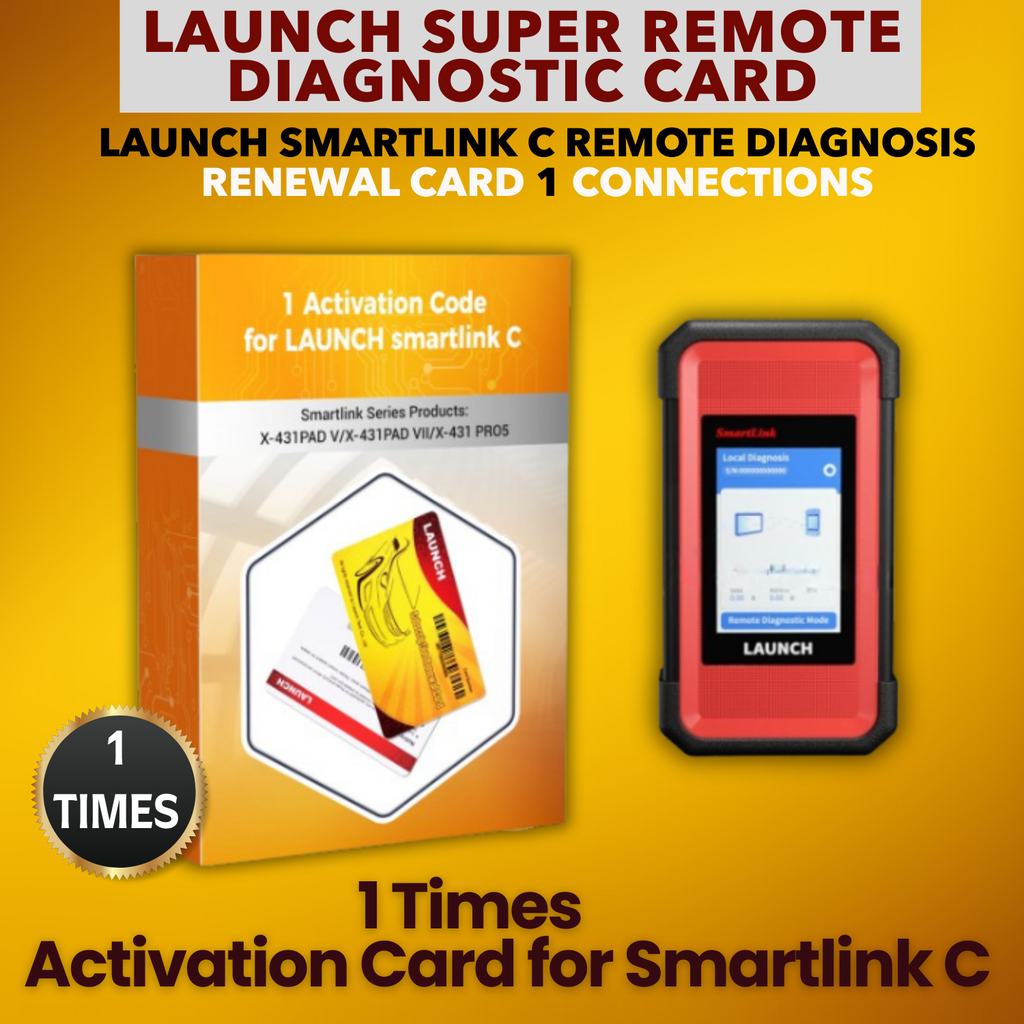 LAUNCH X431 PAD V/VII PRO5 SmartLink C 1-Time Super Remote Activation License