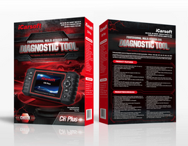 iCarsoft CR PLUS OBD2 Car Engine Fault Diagnostic Scanner Auto Code Reader Tool