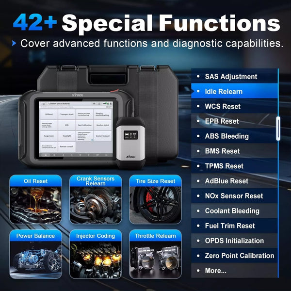 XTOOL D9S PRO ECU Coding And Programming OBD2 Scanner FCA AutoAuth DoIP/CAN FD
