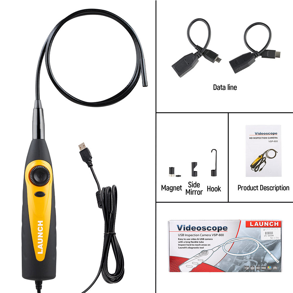 LAUNCH X431 VSP-600 VSP600 OBD2 Scanner Video Scope Camera Digital Inspection