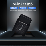 Vgate vLinker MS Upgrade ELM327 Bluetooth Support iOS/PC/Android Car Scanner OBD Auto Diagnostic Tool OBD2 Scan ELM327