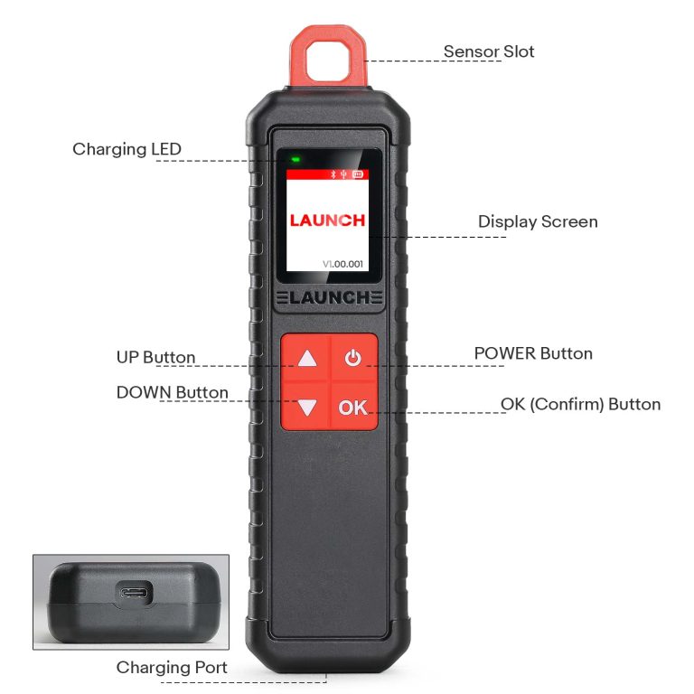 GL LAUNCH X431 i-TPMS Tool Car Tire Pressure Inspection Tool TPMS Programming