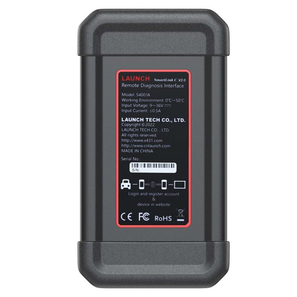 Launch SmartLink C V2.0 Remote Diagnosis Tool Vehicle Data Link Connector CAN FD