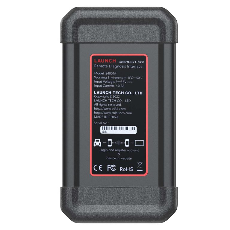Launch SmartLink C V2.0 Remote Diagnosis Tool Vehicle Data Link Connector CAN FD