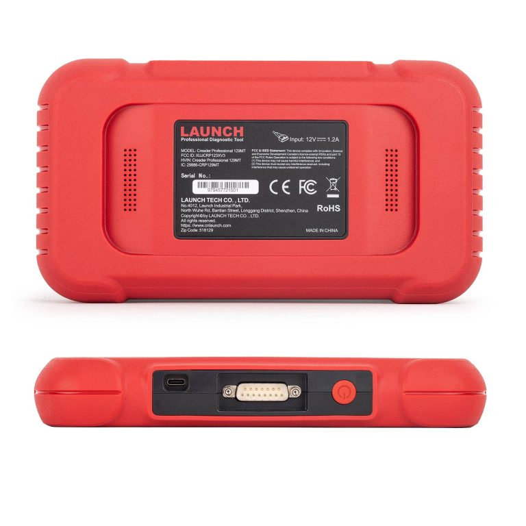 Launch CRP129MT Motorcycle OBD2 Diagnostic Tool Full System Scan 39 Brands