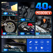 Load image into Gallery viewer, 2025 Autel MaxiSYS MS909EV EV Diagnostic Scanner w/ EVDiag Box, ECU Coding, 40+ Services