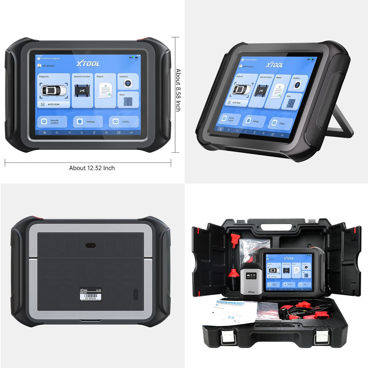XTOOL D9S PRO ECU Coding And Programming OBD2 Scanner FCA AutoAuth DoIP/CAN FD