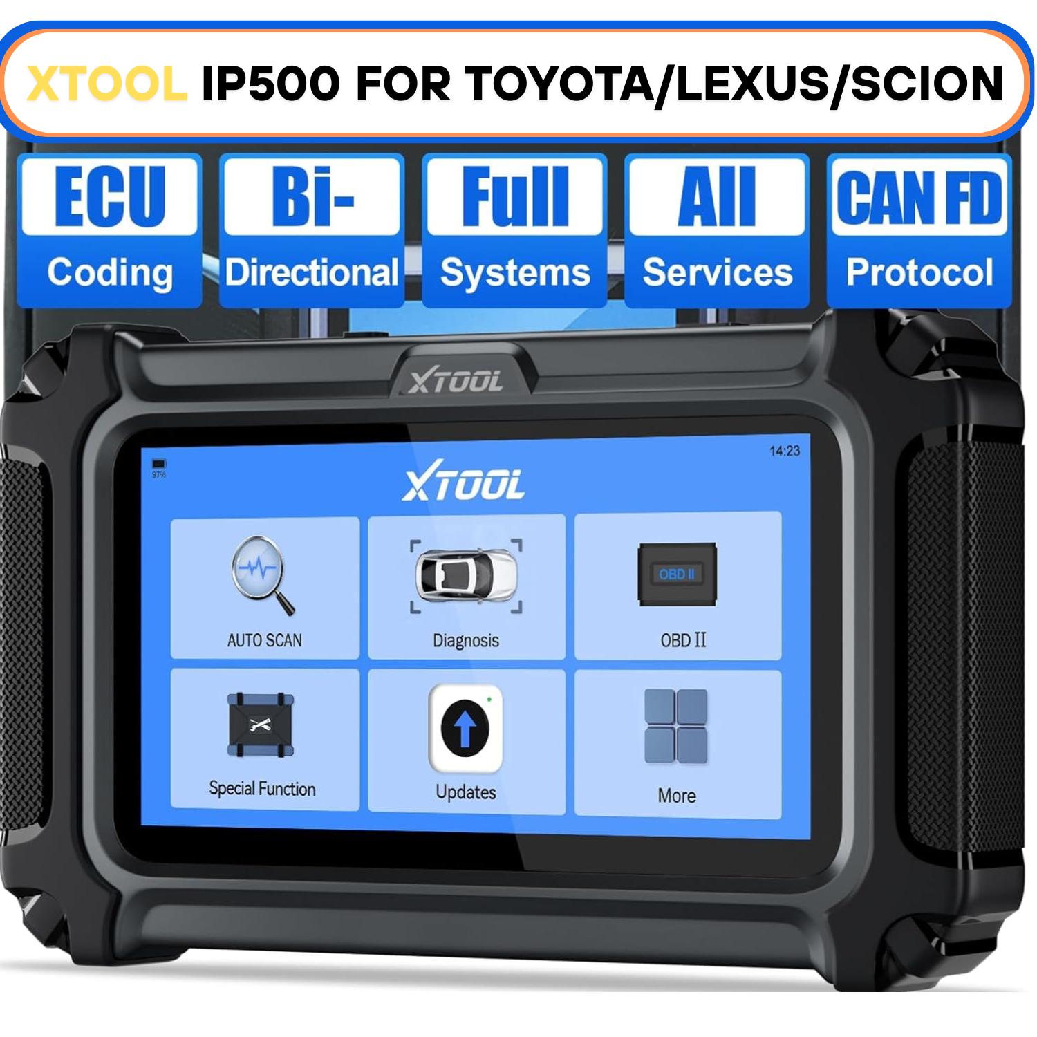 XTOOL IP500 Toyota Scan Tool Full OBD2 Scanner Bidirectional Auto Code Reader Secondary image