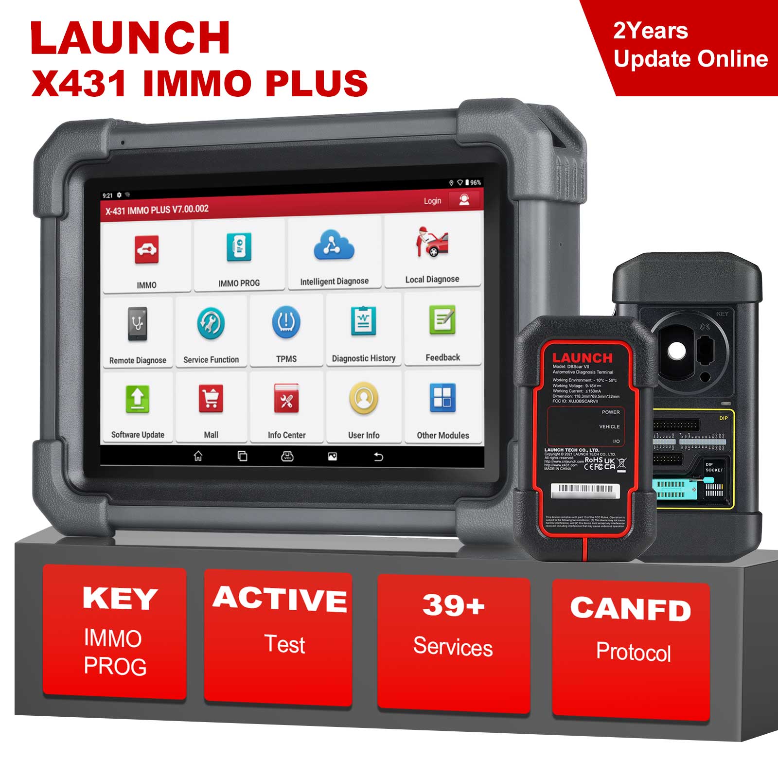 LAUNCH X431 IMMO PLUS X-PROG 3 Immobilizer Key Programmer Car Diagnostic Scanner Auto Anti-theft Tool Secondary image