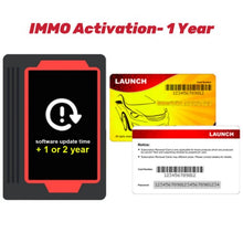 Load image into Gallery viewer, One Year Update Service for Launch X431 IMMO Activation PAD VII PAD V PRO5