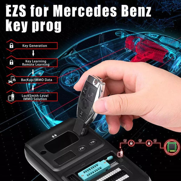 XTOOL D9S PRO ECU Coding And Programming OBD2 Scanner FCA AutoAuth DoIP/CAN FD