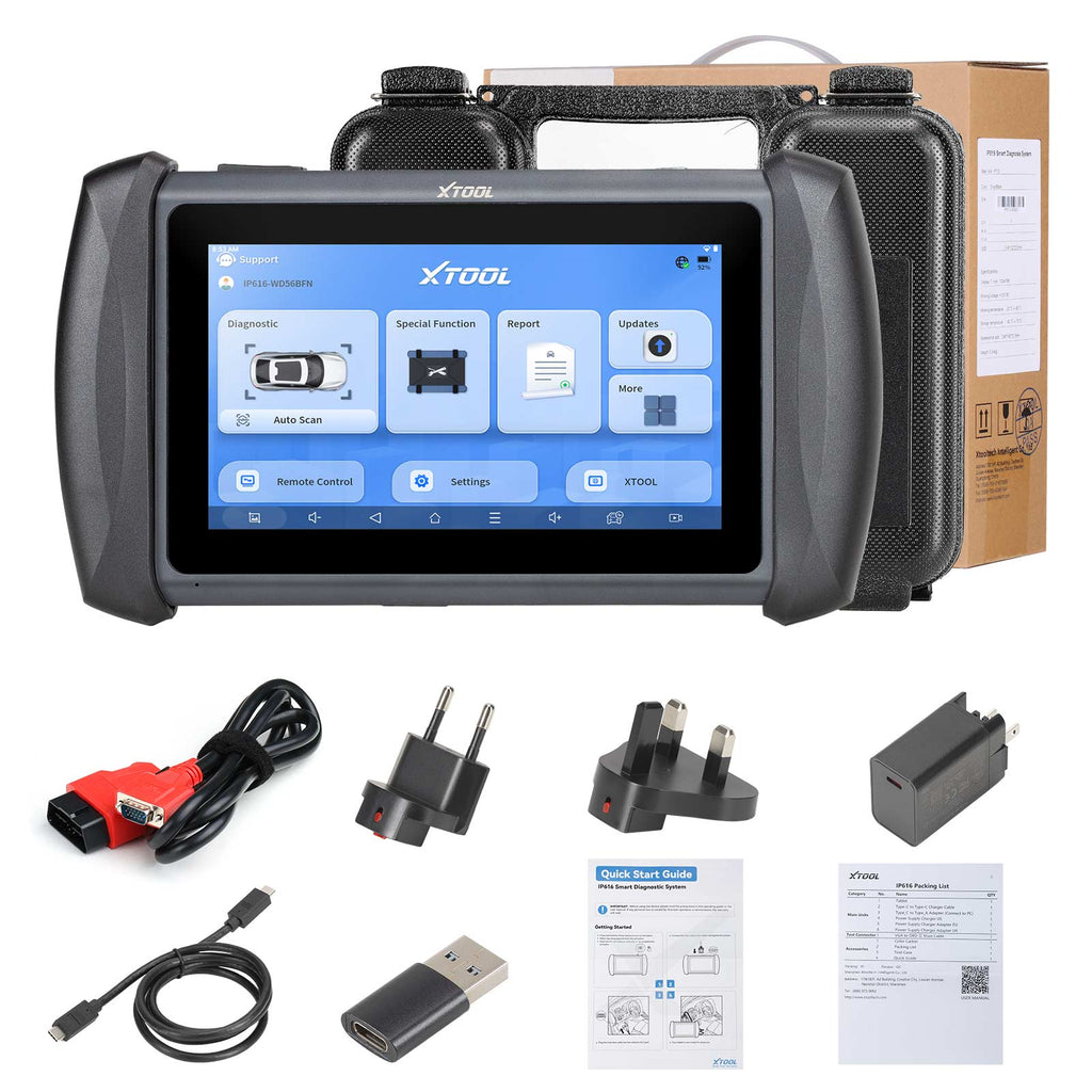 XTOOL IP616 OBD2 Scanner Automotive Car Diagnostic Tools