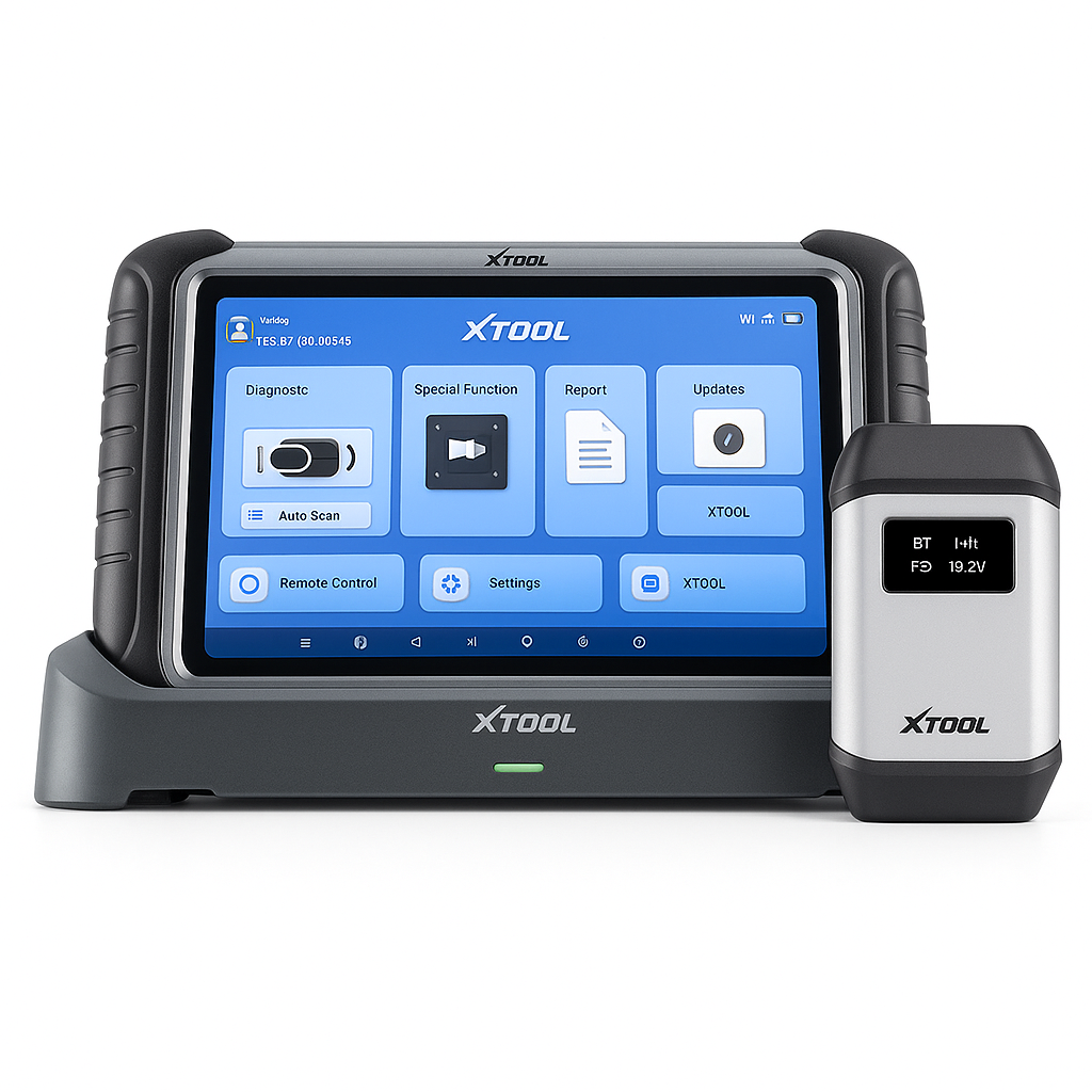 XTOOL IP919 Automotive Diagnostic Scanner ECU Coding OBD2 Topology FCA AutoAuth