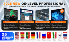 Load image into Gallery viewer, New 2025 Launch X431 V Scanner Advanced Bidirectional Diagnostics and Coding