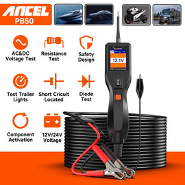 ANCEL PB50 12V/24V Power Probe Automotive Circuit Tester Electrical Diagnostic