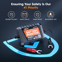 Load image into Gallery viewer, ANCEL BM300 Pro 6V 12V 24V Bluetooth Battery Tester Monitor for Car Truck RV
