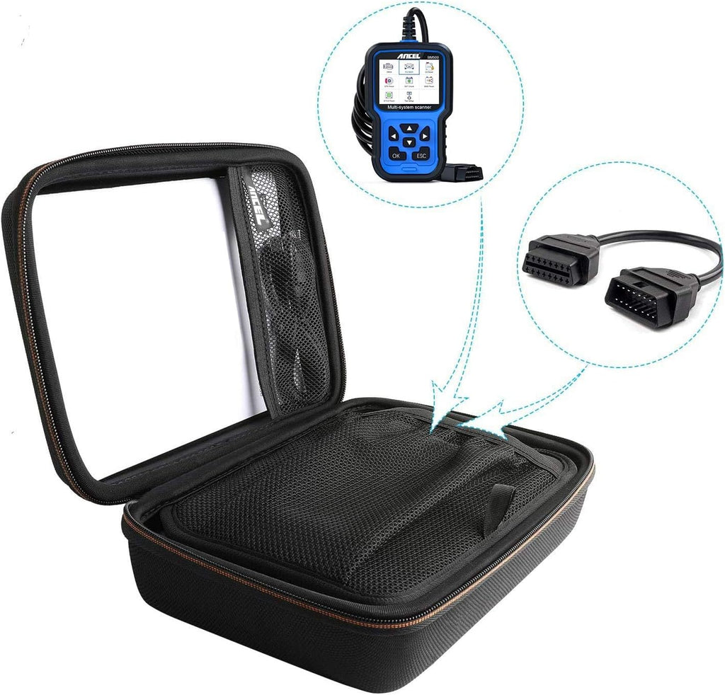 ANCEL DS100 OBD2 Scanner ABS SRS Engine TCM Code Reader with 7 Reset Services
