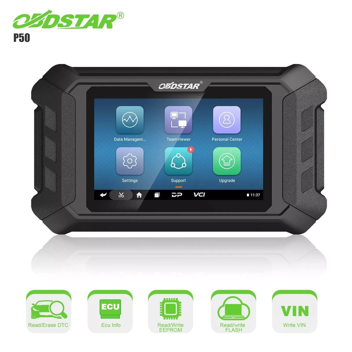 OBDSTAR P50 Airbag Crash Battery Reset Tool  95 Brands 14400+ ECUs