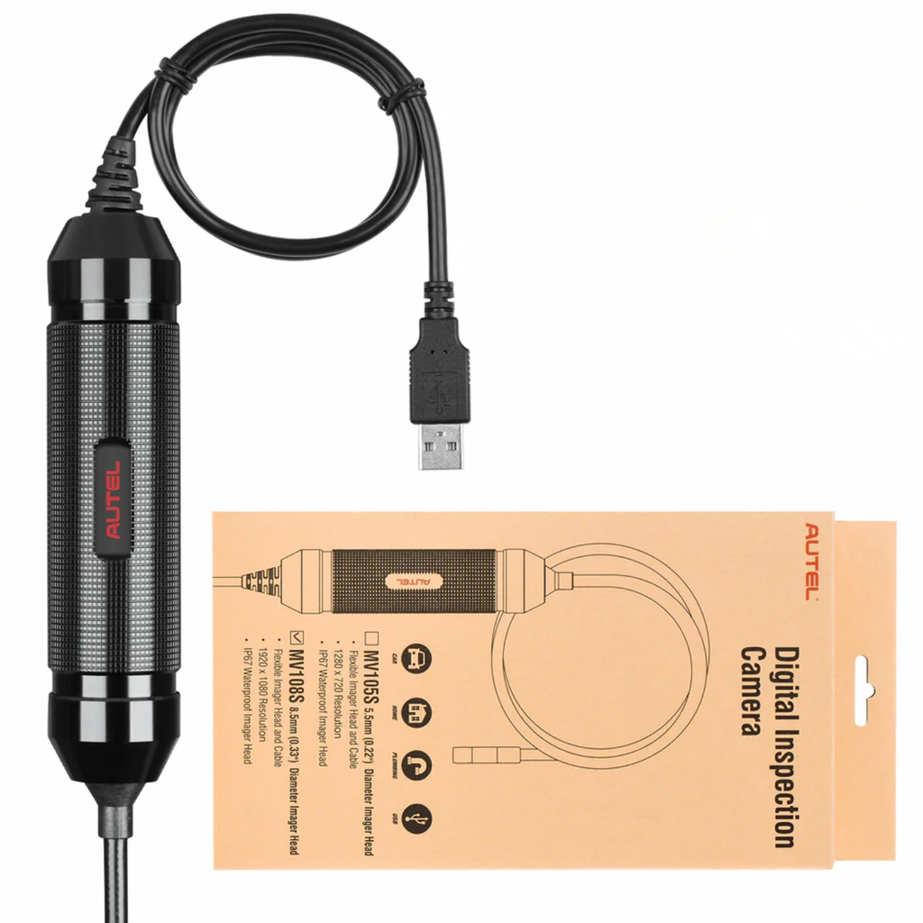 Autel MV108 8.5mm Maxisys Borescope Add On Digital Inspection Camera Videoscope