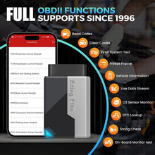 Load image into Gallery viewer, KINGBOLEN EDIAG ELITE Diagnostic Scanner All System OBD2 Tool with 15+ Resets