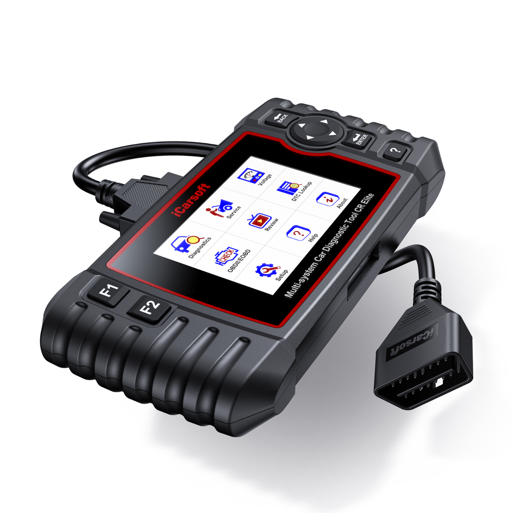 2026 iCarsoft CR Elite OBD2 Car Scanner 4Systems Engine ABS Airbag Transmission