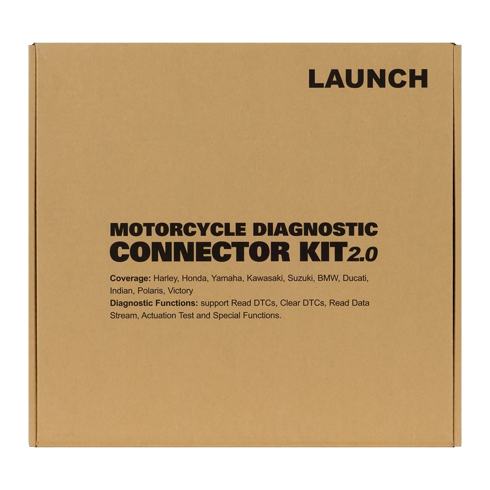 LAUNCH X431 Motorcycle Diagnostic Connector Kit 2.0 with 1 Year Software