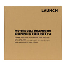 Load image into Gallery viewer, LAUNCH X431 Motorcycle Diagnostic Connector Kit 2.0 with 1 Year Software