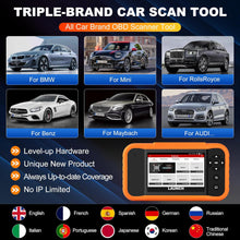 Load image into Gallery viewer, 2025 LAUNCH X431 Creader Elite 2.0 BBA Bmw Scan Tool, VW Audi OBD2 Scan Tool