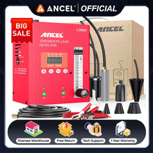 Load image into Gallery viewer, ANCEL L3000 Automotive Smoke Leak Detector EVAP Vacuum Test Machine Air Pump