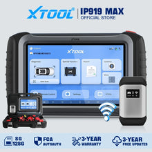 Load image into Gallery viewer, 2025 XTOOL IP919MAX OBD2 Scanner Auto Diagnostic Tool ECU Programming Key IMMO