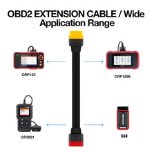 Load image into Gallery viewer, Launch OBD2 Extension Cable 16 Pin Male To Female FOR V/V +/PRO /PRO 3/Easydiag