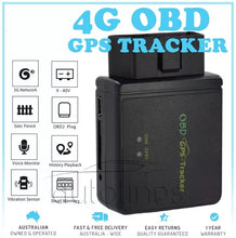 Load image into Gallery viewer, 4G GPS TRACKER OBD2 Mini GSM Anti-Theft Vehicle Car Truck Live Realtime Spy