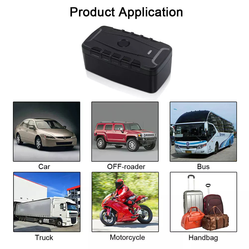 4G Magnetic GPS TRACKER 10000mAh Waterproof IPX7 Anti-Theft Vehicle Car Truck