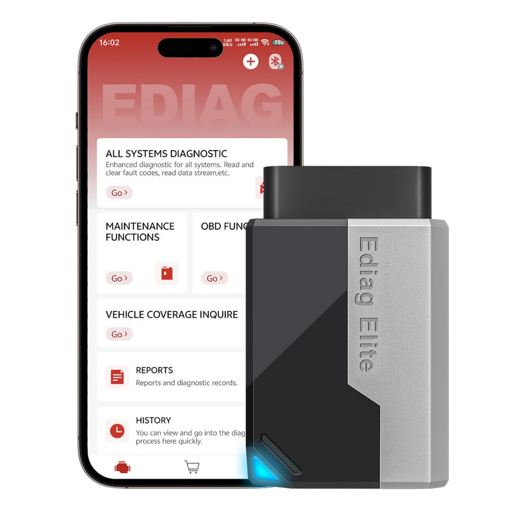 KINGBOLEN EDIAG ELITE Diagnostic Scanner All System OBD2 Tool with 15+ Resets