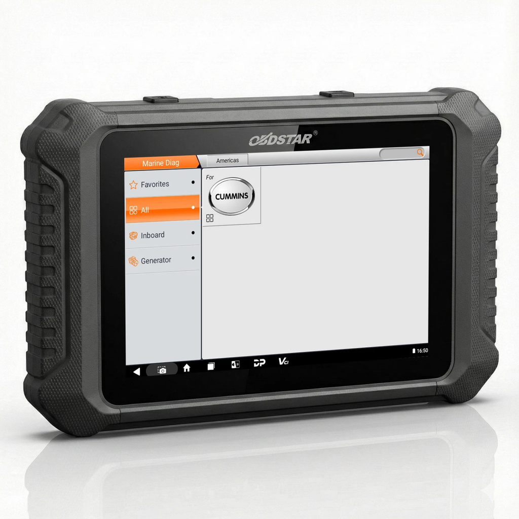 OBDSTAR MarineMaster Professional Marine Diagnostic Scanner for Jet Ski Outboard Inboard and Generator Engines
