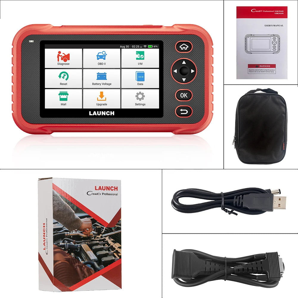LAUNCH CRP123E PLUS OBD2 Diagnostic Full Automotive Scan Tool Vehicle Code Reader