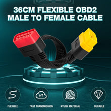 Load image into Gallery viewer, Launch OBD2 Extension Cable 16 Pin Male To Female FOR V/V +/PRO /PRO 3/Easydiag