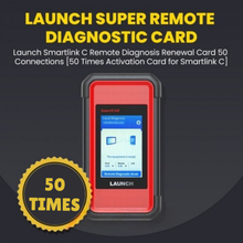Load image into Gallery viewer, 50 Times LAUNCH SmartLink C Super Remote Activation for X431 PAD V/VII PRO5