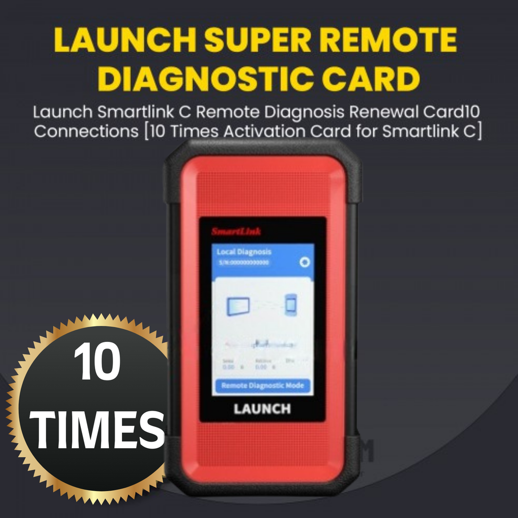 10 Times LAUNCH SmartLink C Super Remote Activation License X431 PAD V/VII PRO5