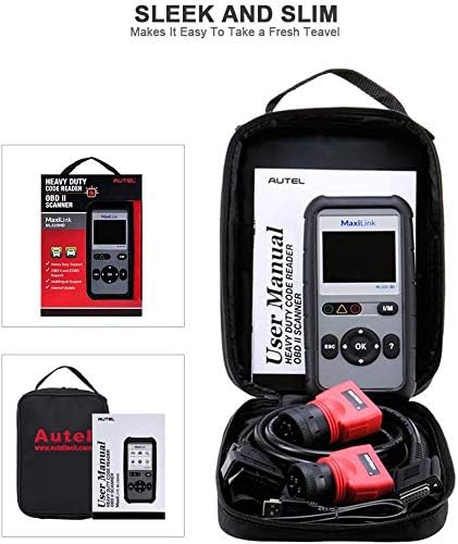 Autel MaxiLink ML529HD OBDII Scanner for Cars Trucks J1939 J1708 Tool