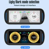 Model 3 Y HUD Screen 6.8'' Dashboard Cluster Instrument Speedometer HD LCD Meter - Auto Lines Australia