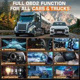 ANCEL V5 HD Heavy Duty Truck Diagnostic Tools Full System Diagnostic 40+ Reset