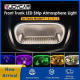 VJOYCAR 2024 Frunk Brighten LED Strip Modified Lighting for Tesla Model 3