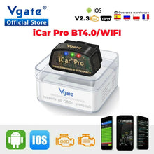 Load image into Gallery viewer, Vgate iCar Pro ELM327 WIFI OBD2 Scanner For IOS/Android Bluetooth 4.0 ElM